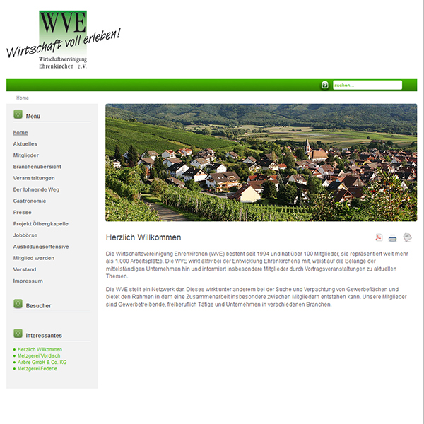 Referenz Miodrag Cvoro - Wirtschaftsverein Ehrenkirchen